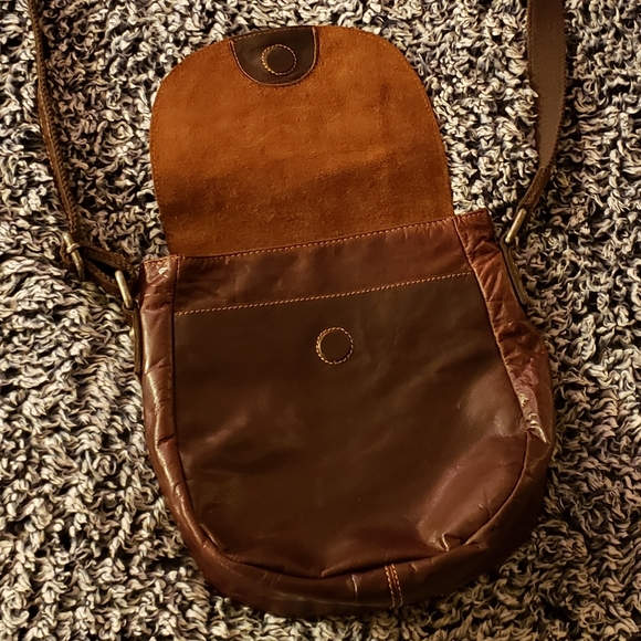 Jack Georges small distressed leather crossbody - Picture 3 of 8